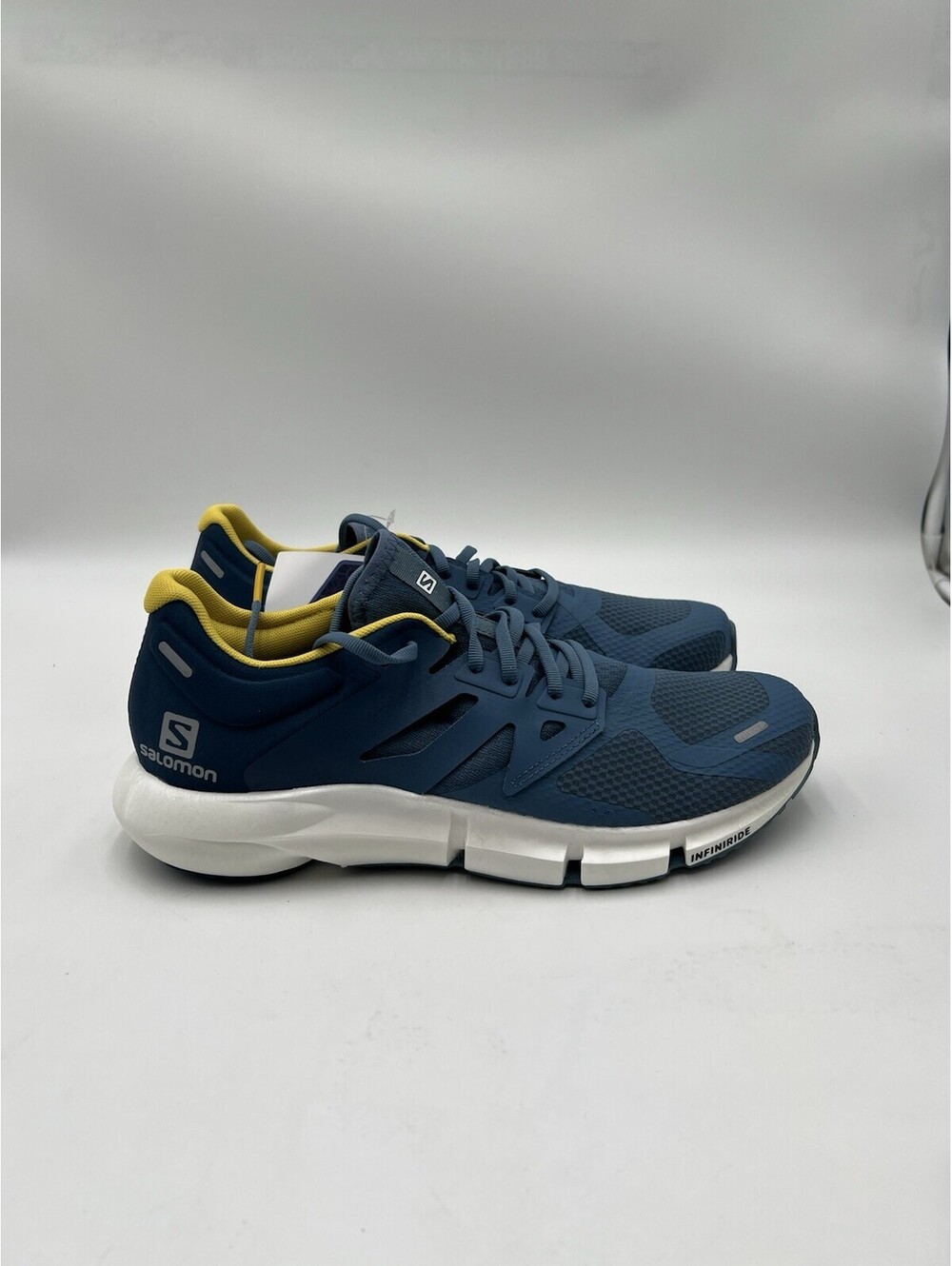 Salomon Predict 2 Mens Blue Yellow Infiniride Running Shoes 10.5